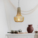 Nepo Pendant Light E27 42W 320mm Natural Wood Nepo Pendant Light E27 42W 320mm Natural Wood